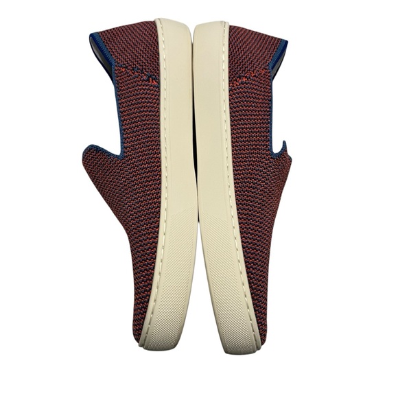 Rothy's Tangerine Triple Stitch Slip on Sneaker Retired Shoes, Sz 9 - Picture 6 of 12